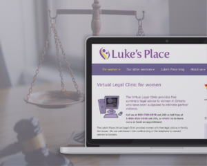 Luke's Place Virtual Legal Clinic for Women
